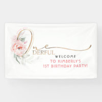 Little Miss Onederful 1er anniversaire Bienvenue
