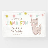 Llama Fun Jolie fête d'anniversaire