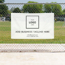 Logo de l'entreprise de publicité et site Web de l