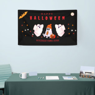 Banderoles Logo de petite entreprise personnalisé Fête d'Hall