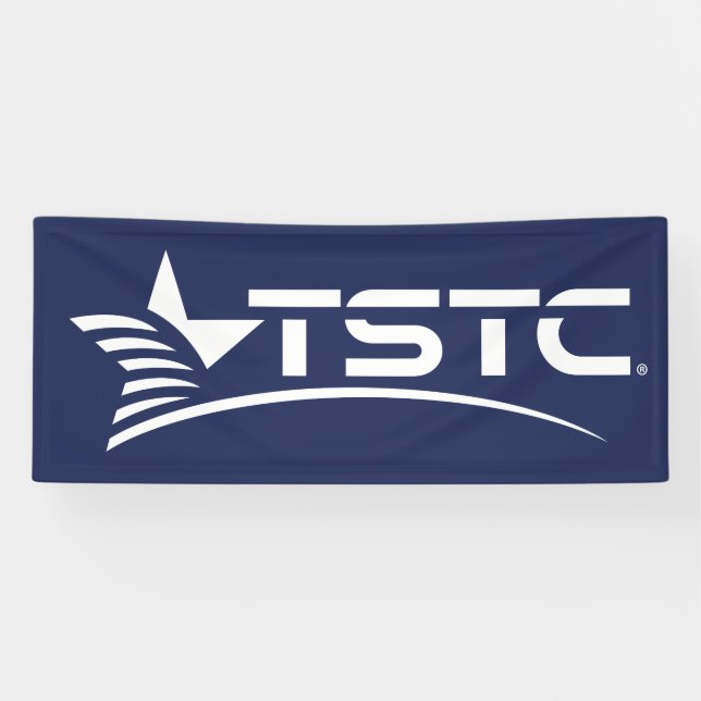 Banderoles Logo de Texas State Technical College (Horizontal)