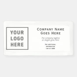 Banderoles Logo do-it-yourself Horizontal Plain Modèle Busine