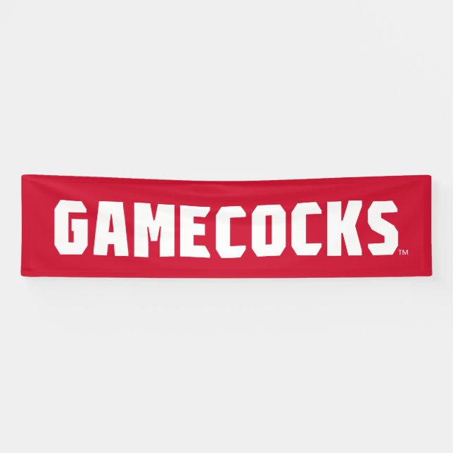 Banderoles Logo rouge de Jacksonville State University Gameco (Horizontal)