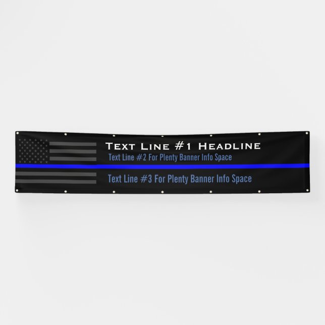 Banderoles Long affichage personnalisé de drapeau mince de (Horizontal)
