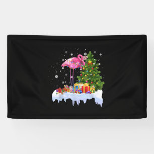 Banderoles Lumières des arbres de Noël Flamant rose