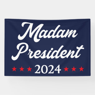 Banderoles Madame la Présidente 2024 I - Kamala Harris