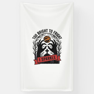 Banderoles Mains effrayantes scintillantes graphique Hallowee