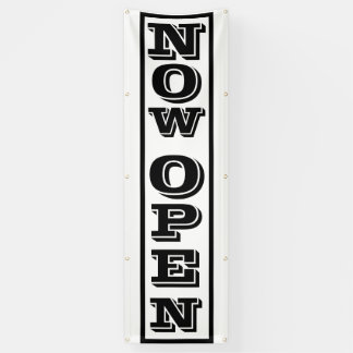 Banderoles Maintenant ouvert