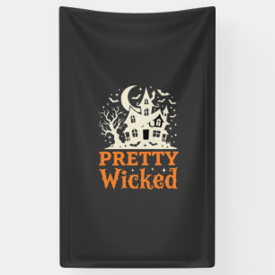 Banderoles Maison hantée Halloween Pretty Wicked_1