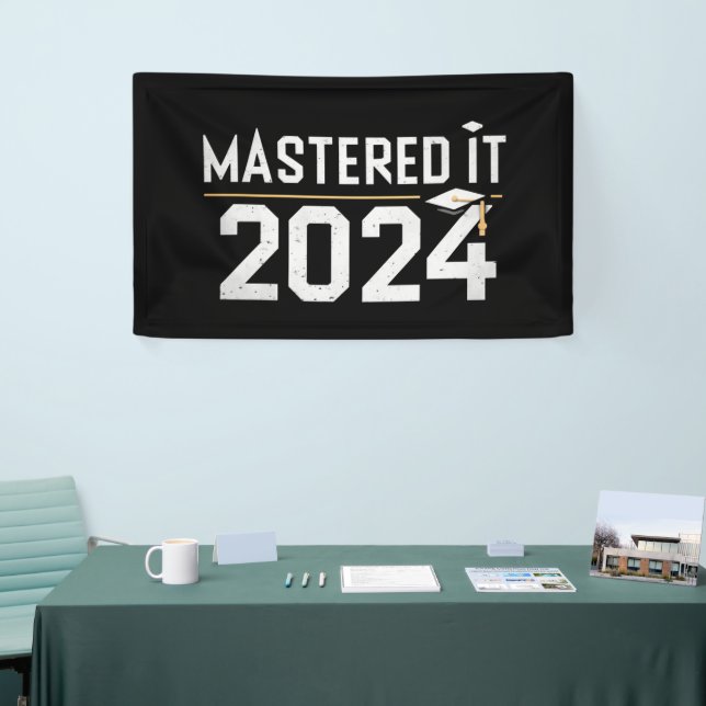 Banderoles Maîtrise maîtrisée Il 2024 Maîtrise (Salon professionnel)