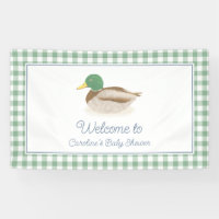 Mallard Canard Pays Baby shower de chasse Bienvenu