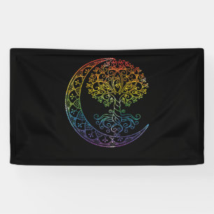 Banderoles Mandala Tree of Life Style tatouage