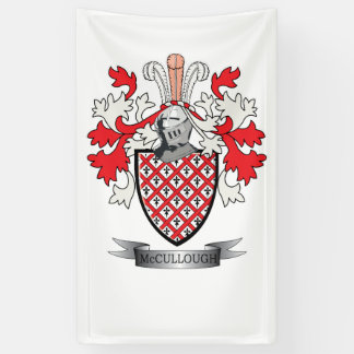 Banderoles Manteau de crête de famille de McCulloch des bras