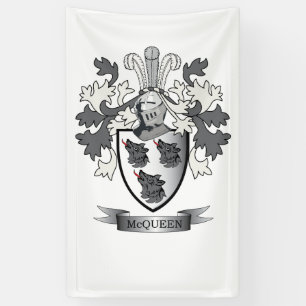 Banderoles Manteau de crête de famille de McQueen des bras