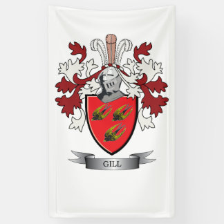 Banderoles Manteau de crête de famille d'ouïe des bras