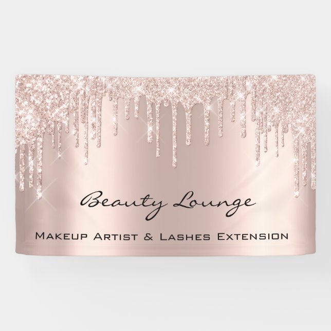 Banderoles Maquillage ArtisteLashes Extension Salon des cheve (Horizontal)