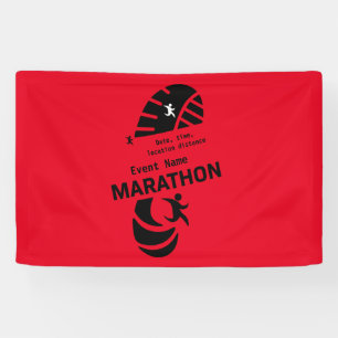 Banderoles Marathon de bienfaisance merveille d'événement pro
