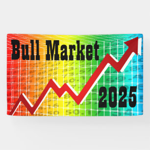 Banderoles Marché haussier 2025