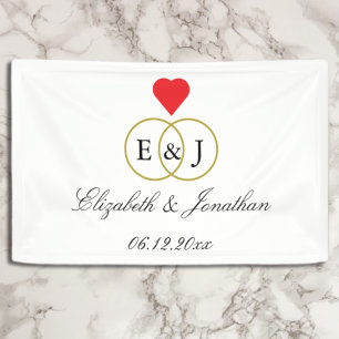 Banderoles Mariage Entwin Rings