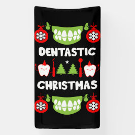 Banderoles Médecin dentaire Xmas