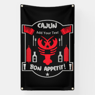 Banderoles Meilleurs cuisiniers cajuns tablier