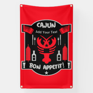 Banderoles Meilleurs Cuisiniers Cajuns Tablier