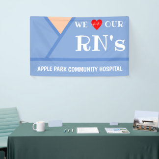 Banderoles Merci de la semaine d'appréciation des infirmières