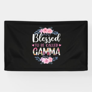 Banderoles Mère Art Béni D'Être Appelé Gamma Anniversaire