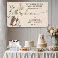 Mère Goose Nursery Rhymes Baby shower Bienvenue