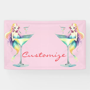 Banderoles Mermaid Martini Girl Thunder_Cove