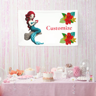 Banderoles Mermaid Relaxant Avec Boisson Thunder_Cove