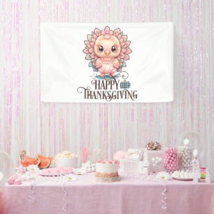 Banderoles Mignonne Turquie Thanksgiving