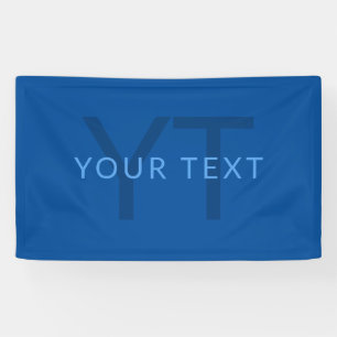 Banderoles Modèle de texte modifiable pour le nom monographiq