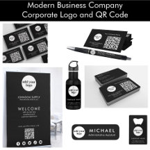 Modern Business Company Logo d'entreprise et code 