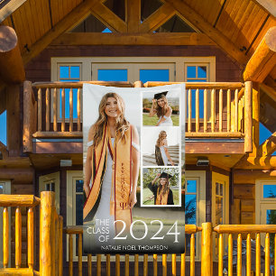 Banderoles Moderne College ou lycée Élégant Graduation