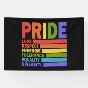 Banderoles Mois de la fierté LGBT