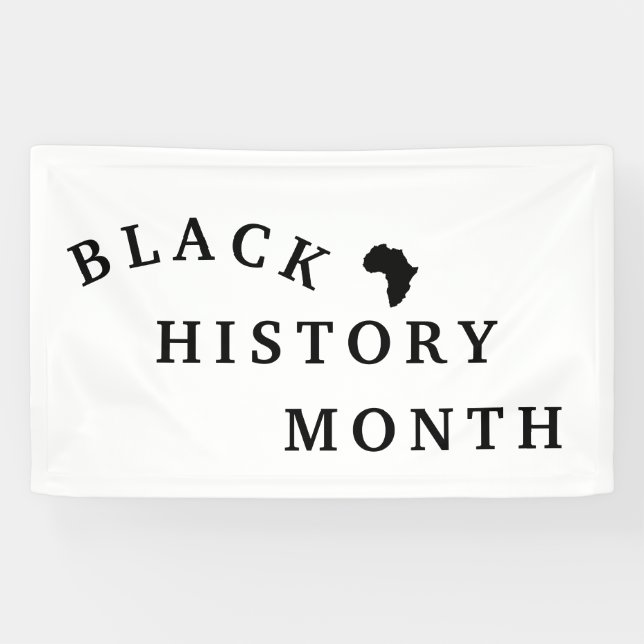 Banderoles mois d'histoire noire (Horizontal)