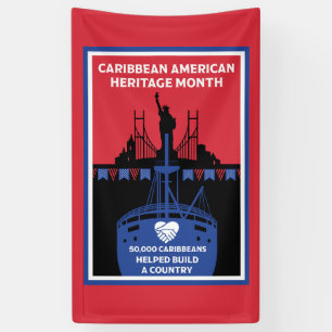 Banderoles Mois du patrimoine des Caraïbes