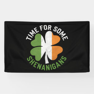 Banderoles Moment pour quelques bêtises Trèfle Saint-Patrick