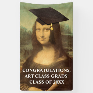 Banderoles Mona Lisa Graduation