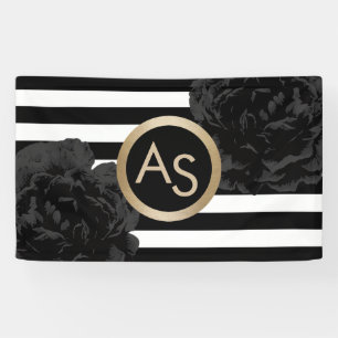 Banderoles Monogramme moderne de coiffeur de maquilleur