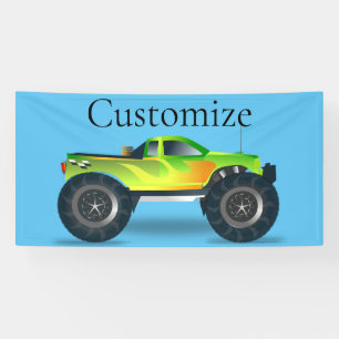 Banderoles Monster Truck Thunder_Cove
