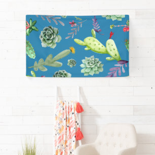 Banderoles Motif Cactus 5