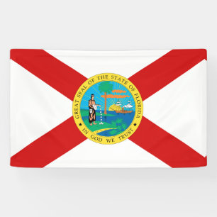 Banderoles Motif de drapeau de la FLORIDE - .png