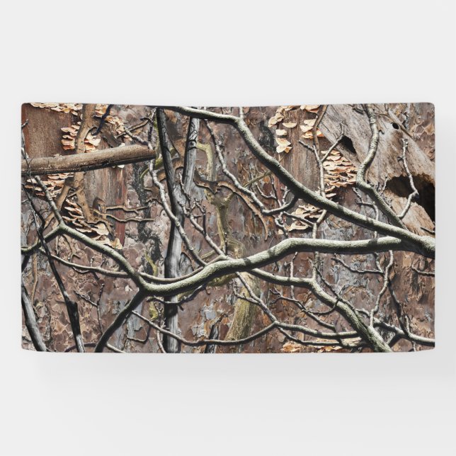 Banderoles Motif de la chasse au camouflage 8 (Horizontal)