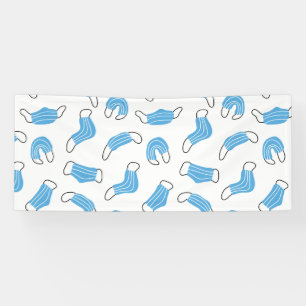 Banderoles motif de masque Médicale