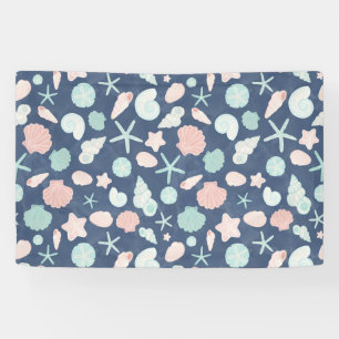 Banderoles motif des coquillages