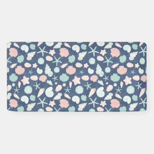 Banderoles motif des coquillages
