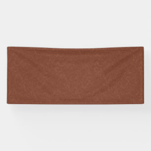 Banderoles Motif tourbillonnant texturé brun riche