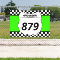 Motocross Custom Dirt Numéro de Vélo Plaque sur Ve